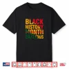 Black History Month 24 7 365 Melanin Pride African American Shirt