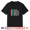 Womens I See Love Accept You Lgbtq Men Women Gay Rainbow Pride Flag Shirt