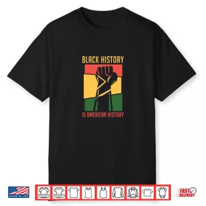 Black History Is American History Bhm Black History Month Shirt