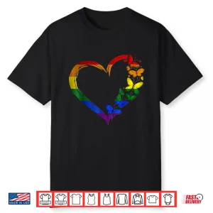 Heart Love Lgbt Gay Lesbian Pride Month Shirt