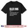 Mens African Pride Black History Month Black King Definition Shirt