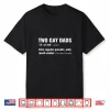 Two Gay Dads Definition Lgbtq Pride Month For Fathers Shirt