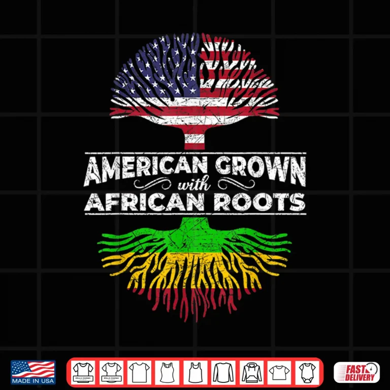 Design US Flag Pride African American Heritage Black History Month Shirt