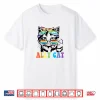 Ally Cat Lgbt Gay Rainbow Pride Flag Boys Men Girls Women Shirt