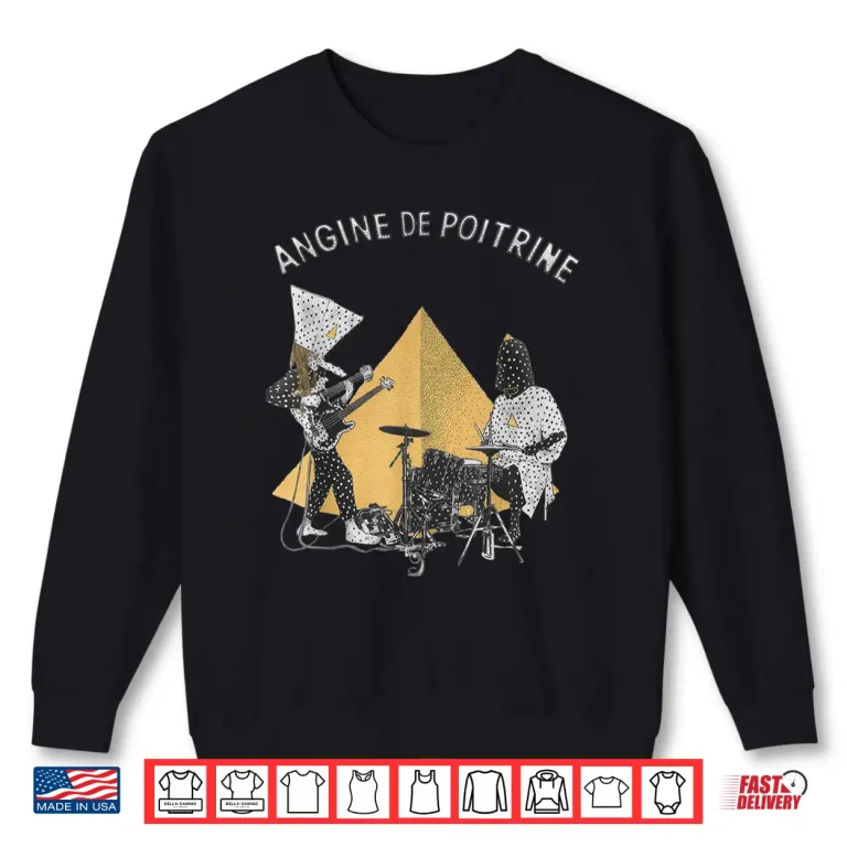 Sweatshirt Angine de Poitrine Band Vintage Music Shirt