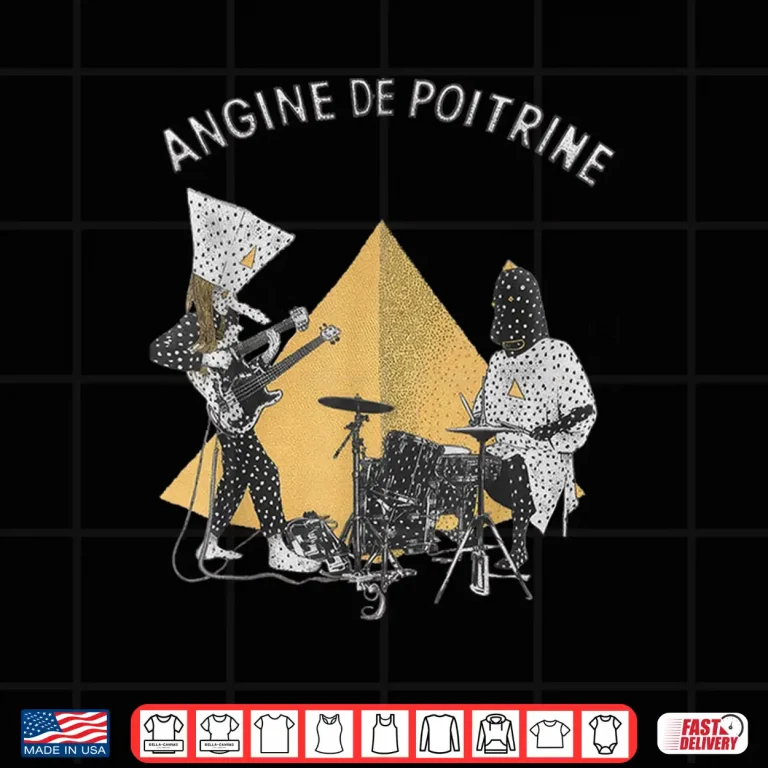 Design Angine de Poitrine Band Vintage Music Shirt
