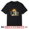 Christian He Is Risen Design Easter For Girls Teens Women Shirt
