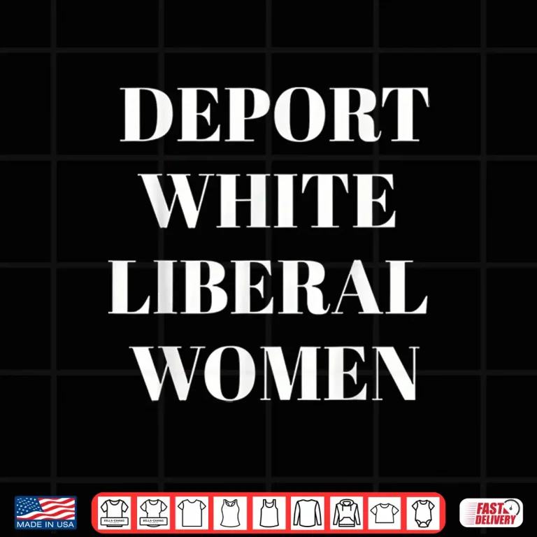 Design Deport White Liberal Women Shirt