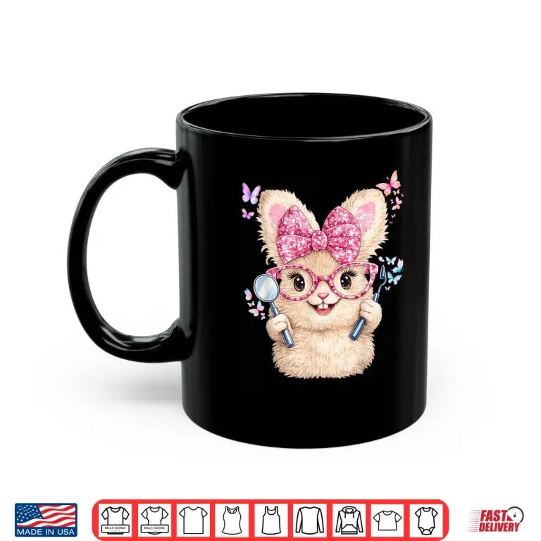 Mug Funny Dentist Girl Kids Cartoon Shirt