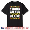 Young Gifted And Black History Month Kids Boys African Pride Shirt