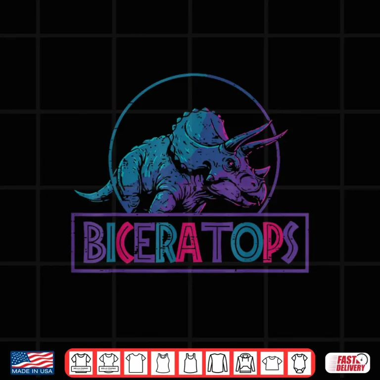 Design Biceratops Dino Bisexual Pride Month Bi Stuff LGBTQ Gift Shirt
