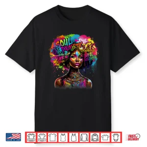 Black History Month African American Juneteenth Women Shirt