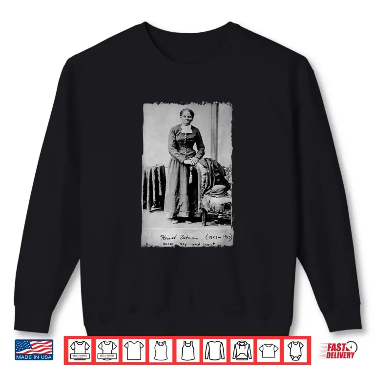 Sweatshirt Harriet Tubman Slavery Juneteenth Eighteen Sixty Five Shirt