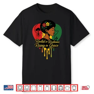 Black History Month Heritage African American Black Mom Shirt