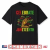 Black Womens Juneteenth Celebrate Indepedence Day Shirt