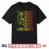 Juneteenth Shirt Dream Like Leaders Black History Women Men Shirt