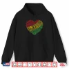 Juneteenth Heart Black History Afro American African Freedom Shirt