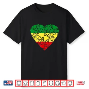 Pan African Flag Colors Shirt