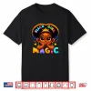 Black Girl Magic Melanin Poppin Toddler Juneteenth Shirt
