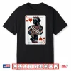 Black Queen Card Proud Black Woman African Queen Of Hearts Shirt