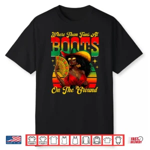 Boots On The Ground Juneteenth Cowgirl Shirt