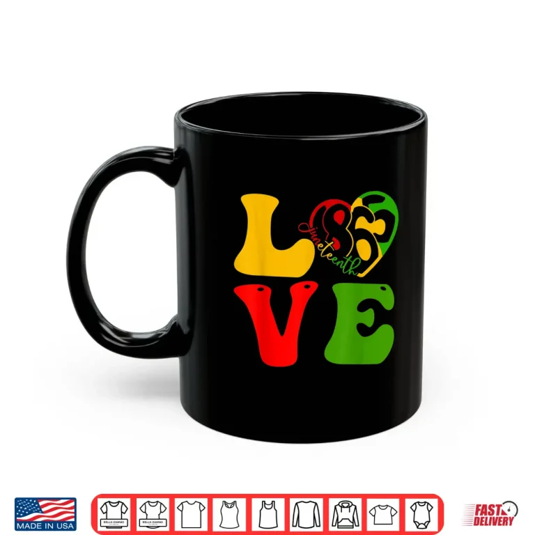 Mug Happy Juneteenth Is My Independence Day Free Black Women Shirt