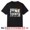 Juneteenth Freeish Since 1865 For Black African Freedom Shirt