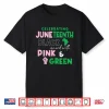Celebrating Juneteenth Black Mixed With History Pink & Shirt