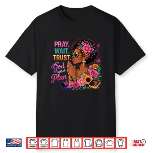 Faith Black Women African Melanin Queen God Christian Shirt