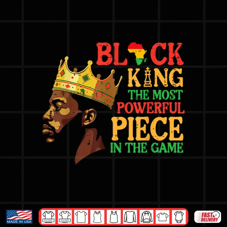 Design Juneteenth Black King Black History African Dad Men Shirt