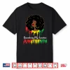 Juneteenth Shirt Women African American Black Women 1865 Shirt