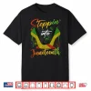 Stepping Into Juneteenth High Heels Women Girls Juneteenth Shirt