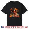 Afro Women Flowers Butterfly Latina African American Melanin Shirt