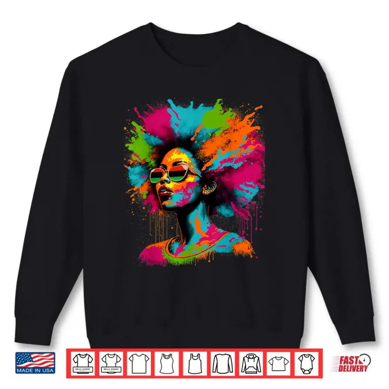 Sweatshirt Black History Month African american Black Queen Juneteenth Shirt