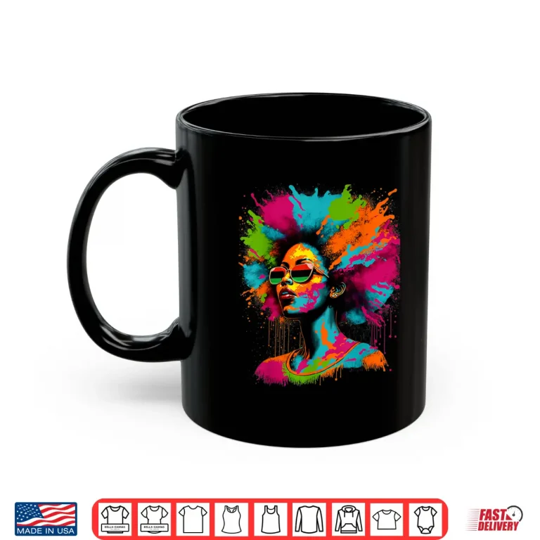 Mug Black History Month African american Black Queen Juneteenth Shirt