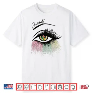 Bright Eyes Juneteenth African America Womens Girls Shirt