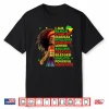 I Am Black Child Juneteenth African American Girls Kids Shirt