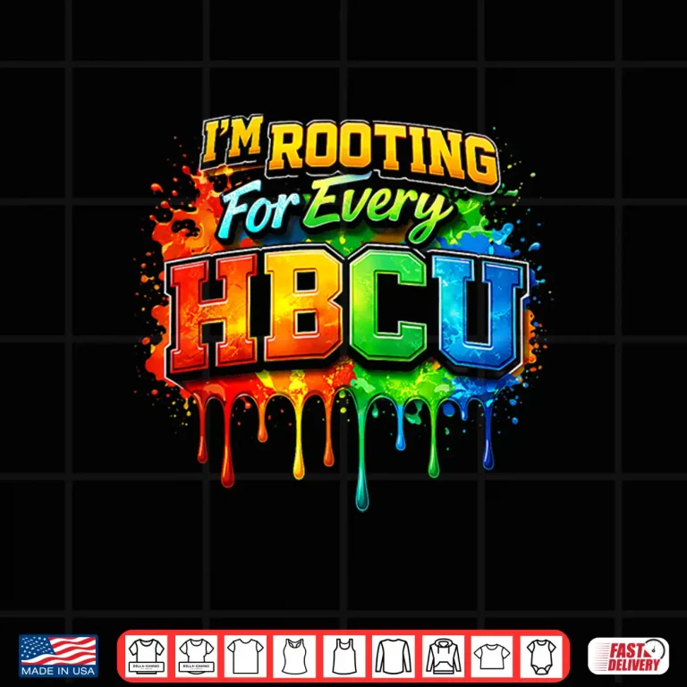 Design Rooting for Every HBCU Black History Costume Afrocentric Shirt