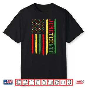 Juneteenth Flag Black Freedom 1865 Shirt