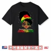 Juneteenth Tshirt Black Women Girl Remembering My Ancestors Shirt