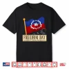 Black Proud African American For Juneteenth Flag Shirt