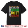 Celebrating Juneteenth African Freedom 1865 Men Women Kids Shirt