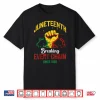 Juneteenth Breaking Every Chain Black African Men Women Kids Shirt