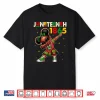 Juneteenth Dabbing Black Girls Queen Melanin Brown Skin Dab Shirt