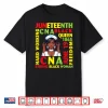 Juneteenth Hard Working Cna Black Queen Strong Black Woman Shirt