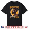 Black Men Unapologetically Dope King Black History Graphic Shirt