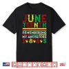 Juneteenth 1865 Remembering My Ancestors Juneteenth Shirt