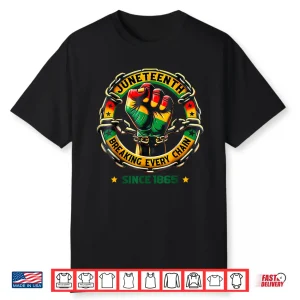 Juneteenth Breaking Chain Since 1865 Africa Men Women Kid Shirt