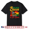Black Queen Chess Powerful Piece In The Game Juneteenth Shirt