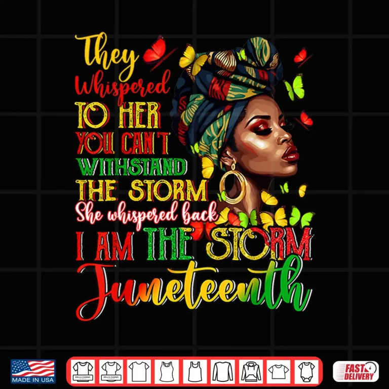 Design Juneteenth 1865 African Melanin Black History Women Girls Shirt